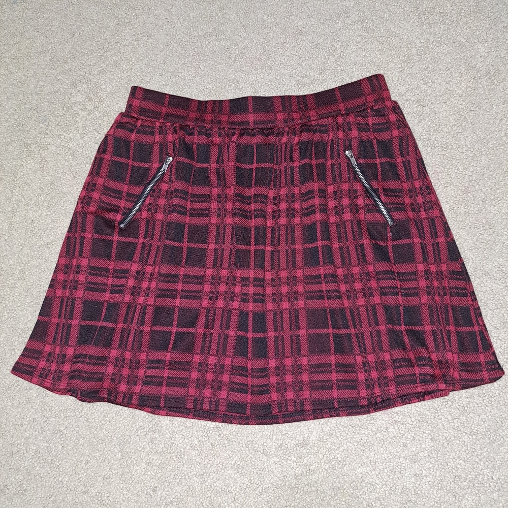 Mini Plaid Skirt